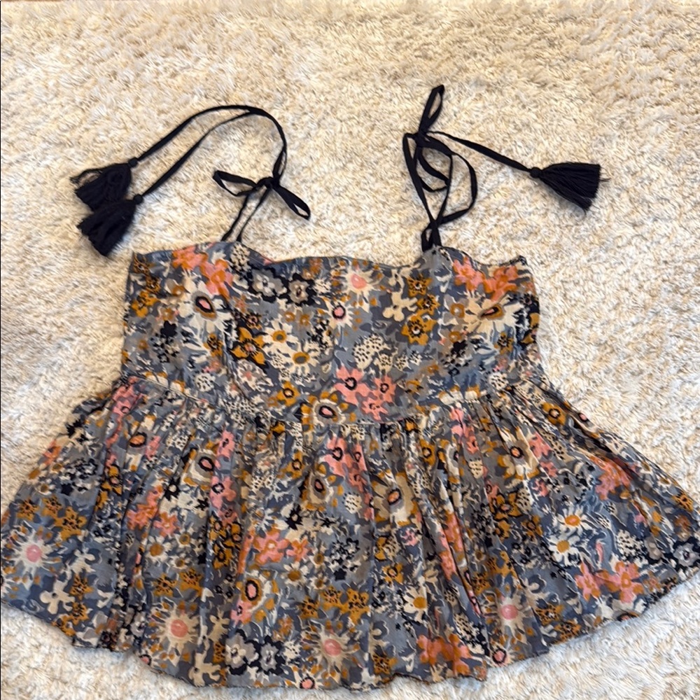 Floral Print Women's Top